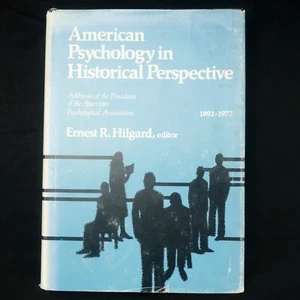 American Psychology In Historical Perspectives (1978 Hardbound) - Imagen 1 de 11