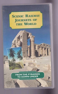Scenic Railway Journeys Of The World (VHS) From The Pyramids To Down Under - Picture 1 of 3