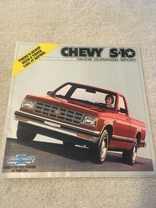 1982 Chevrolet S-10 Pickup Showroom Brochure - Picture 1 of 1