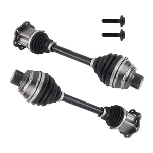 2 CV Axle Shaft Assembly for Audi S6 S7 S8 13-18 A6 A7 A8 Q5 Front Left & Right - Picture 1 of 12