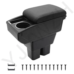 Double Layer Space Armrest Box For Suzuki jimny 2018-2024 With Cup Holder - Picture 1 of 9