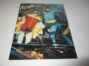 BATMAN & ROBIN original magazine pullout poster 16x21 rare Michael Jackson - Picture 1 of 2