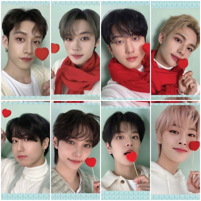 Stray Kids NACIFIC Official POB Photo Card Red Heart Pre + Tracking Number • 20.89$