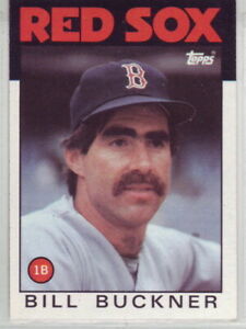 1986 Topps Baseball Boston Red Sox Team Set 