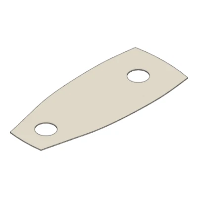 DRUM STASH Ludwig Drums Classic Lug, 3D Printed Lug, Inner Spacer/Gasket, Vistalite, White