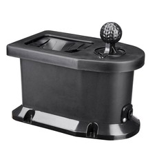 Universal Golf Club and Ball Washer Cleaner Tool Golf Cart Pre-Drilled Mount