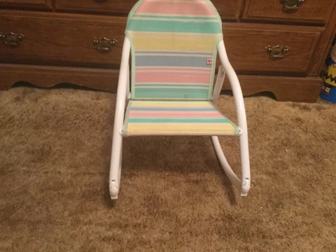 Vintage Tykes Hike Rocker with Original Box for ages 1  1/2 and  up Cover