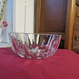 coupe saladier centre de table en cristal de saint louis modèle jersey ? Ø 22 cm - Imagen 1 de 11