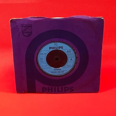 PETERS & LEE Rainbow 1974 UK 7" vinyl single Lenny record 45 Diane - Image 1 of 2