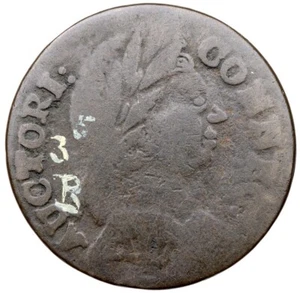 1785 M 3.5-B R-5+ Connecticut Colonial Copper Coin - Picture 1 of 2