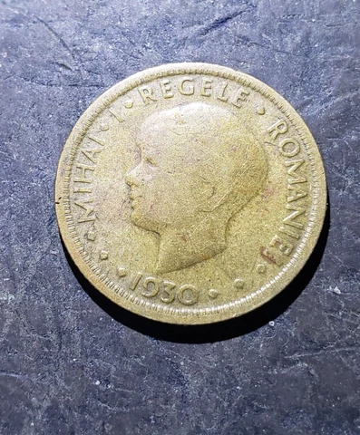 1930 H Romania 5 Lei  Coin - King Mihai I Cover