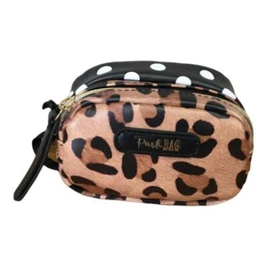 PASH BAG POCHETTE PORTA TUTTO NECESSAIRE Astuccio doppio zip al rovescio TRILLY - Imagen 1 de 13