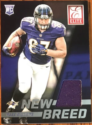 2015 Donruss Elite Inserts New Breed Jerseys Maxx Williams #NB-MW - Image 1 of 2