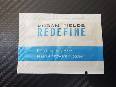 New Rodan + Fields Redefine Daily Cleansing Mask 2pk- Brand New! - Image 1 of 2