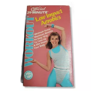 Official 29-Minute Low Impact Aerobics Workout VHS 1986 Goodtimes Home Video - Picture 1 of 5