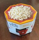 Vibe by Chef n Pop Top Microwave 10-Cup Popcorn Popper Red Silicone