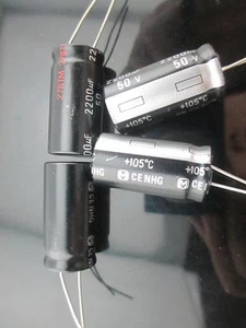 50pcs panasonic NHG 2200mfd 50V 2200UF top electrolytic Capacitor 16*31mm - Picture 1 of 3