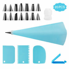 20Pcs Cake Baking Decorating Tools Set Flower Icing Piping Nozzles Pastry Tips
