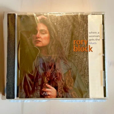 Rory Block ~ When a Woman Gets the Blues ~ *Brand New* ~ *Sealed* ~Promo Punched Foto 1 de 2