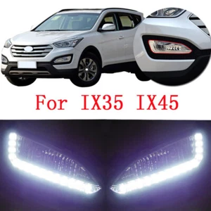 For 2013-2015 Hyundai IX45 Santa Fe Sport Daytime Running Light Lamp Fog Lamp - Picture 1 of 11