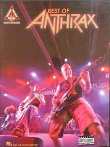 Anthrax The Best Of Guitar Tab Sheet Music Song Book Recorded Version - Picture 1 of 5