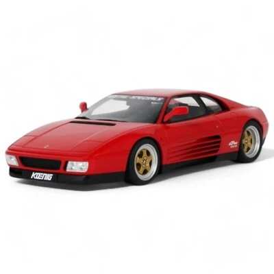 Koenig Special 348 Twin Turbo 1994 Red Resin 1/18 Scale Mini Car - Image 1 of 4
