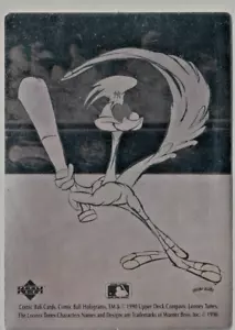 Road Runner 1990 Upper Deck Foil Sticker NY Yankees (Scratched) Free Shipping - Picture 1 of 1