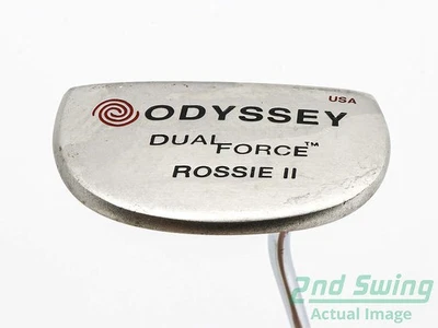 Odyssey Dual Force Rossie 2 Deepface Putter Steel Left 34.0in - Image 1 of 4