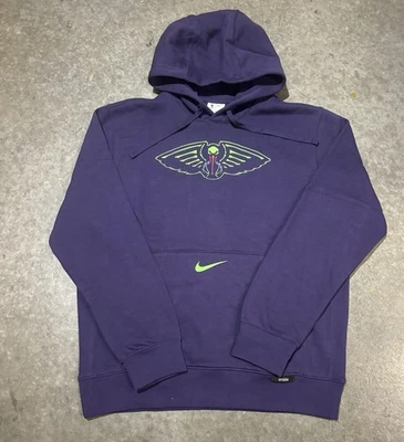 Sudadera con capucha Nike New Orleans Pelicans Club City Edition para hombre talla mediana $70 venta al por menor Foto 1 de 4
