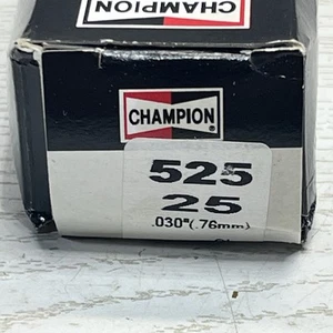 1 Spark Plug-Industrial Champion Spark Plug 525 Gap .030” - Picture 1 of 8