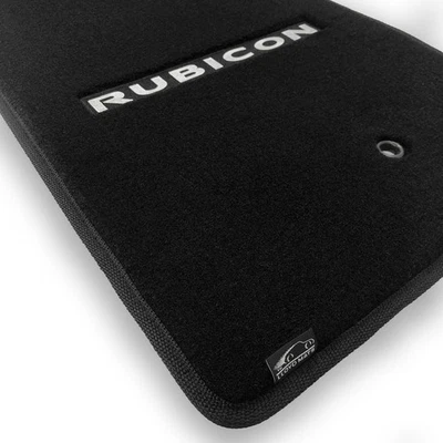 Lloyd Mats 2PC Set for 2007-2013 Jeep Wrangler JK 4-Door, Black - Imagem 1 de 4