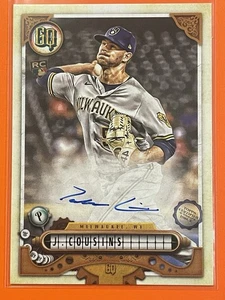2022 Topps Gypsy Queen Jake Cousins Rookie Auto RC #GQA-JCO Baseball Brewers - Picture 1 of 4