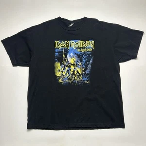 Iron Maiden Live After Death Graphic T-Shirt Rock Band Tour Album Cover 2XL - Picture 1 of 4