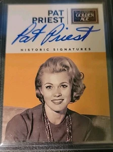 2014 GOLDEN AGE HISTORISCHE SIGNATUREN PAT PRIEST AUTOGRAMM The Munsters Marilyn - Bild 1 von 3