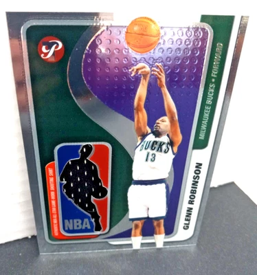 2001-02 TOPPS PRISTINE GLENN ROBINSON 比赛穿衬衫卡 # BL-GR 超大号 — 第 1/4 张图片