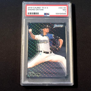 2016 Calbee All-Stars Shohei Ohtani #AS-06 🗾 PSA 7 – Pre-Rookie Japan Issue - Picture 1 of 2