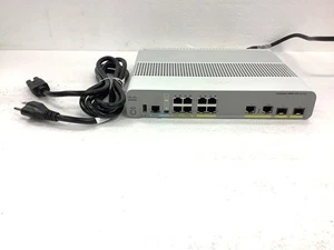 CISCO Catalyst 2960-Cx Series 8 Ports Network Switch WS-C2960CX-8PC-L FREE SHIP - Picture 1 of 12