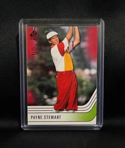 2021 Upper Deck SP Authentic Golf PAYNE STEWART #5 RED Parallel /25 - Picture 1 of 3