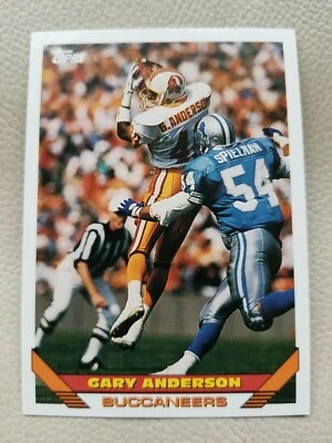 Gary Anderson  Tampa Bay Buccaneers   RB   Topps  1993 - Image 1 of 2