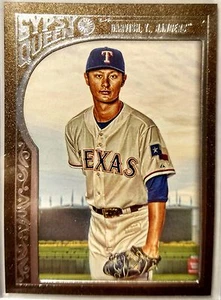 2015 Topps Gypsy Queen Yu Darvish #19 Bronze Paper Frame Parallel 97/499 Rangers - Picture 1 of 2