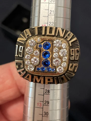 1996 Florida gators national championship ring/players Ring/45grams 10k Cover