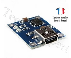 5V Lithium Akku Charging TP4056 Board Mini B USB 1A Charger DIY Modul - Bild 1 von 1