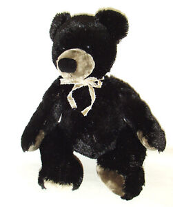 Vintage CHANEL Perfume Black Teddy Bear by Kudos