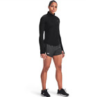  Under Armour Fly By 2 Shorts Womens Grey/Black UK Size S #REF14