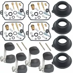 4X FOR XJ600S XJ600 Seca II 600 1992-1998 Carburetor Repair kit Diaphragm float - Bild 1 von 3
