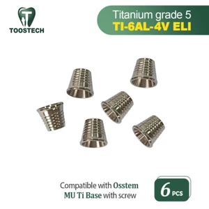 Base de titanio multi unidad 6 piezas se adapta a la plataforma Hiossen Osstem TS tipos largos cortos - Imagen 1 de 13