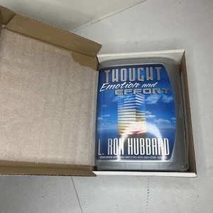 THOUGHT EMOTION & EFFORT L. Ron Hubbard Professional Lectures Kansas 1951 NEW - Foto 1 di 4