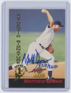 1994 Signature Rookies Matthew Drews Rookie Auto . 8318/8650 #29 - Picture 1 of 2
