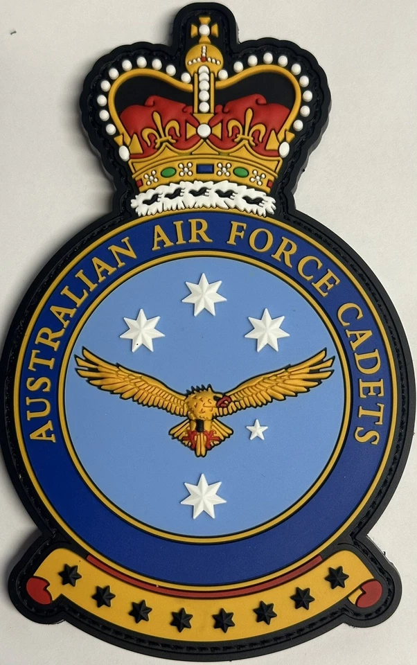 AAFC Australian Air Force Cadets Crest PVC Patch Australia - image 1 of 1