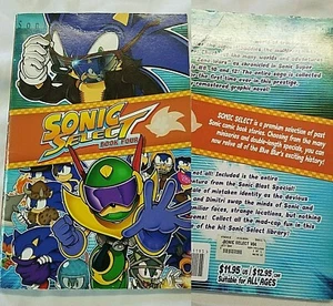 SONIC SELECT BOOK 4 FOUR SONIC THE HEDGEHOG ARCHIE COMICS OOP - Picture 1 of 10